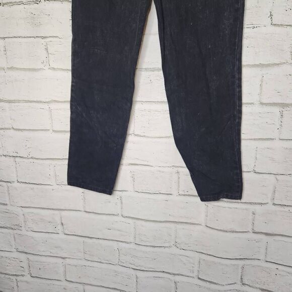 Gitano High-Rise Straight-Leg Vintage Denim Jeans Black Size 10 100% Cotton - Picture 7 of 12
